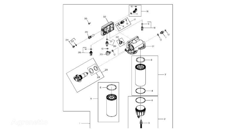 RE539769 ( Kraftstoffpumpe für John Deere 9470RX Raupentraktor