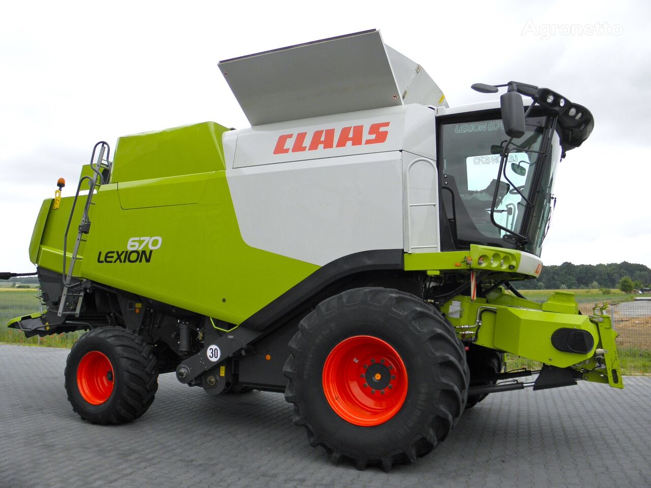 Claas Lexion 670 2014 Rok, heder 7,5 m Vario , Najbogatsza Wersja, Nie Getreideernter