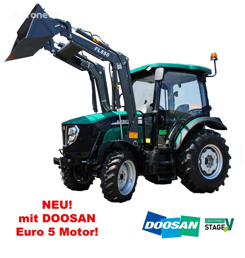 neuer Arbos 3055 Doosan Motor Euro 5 Kompakttraktor