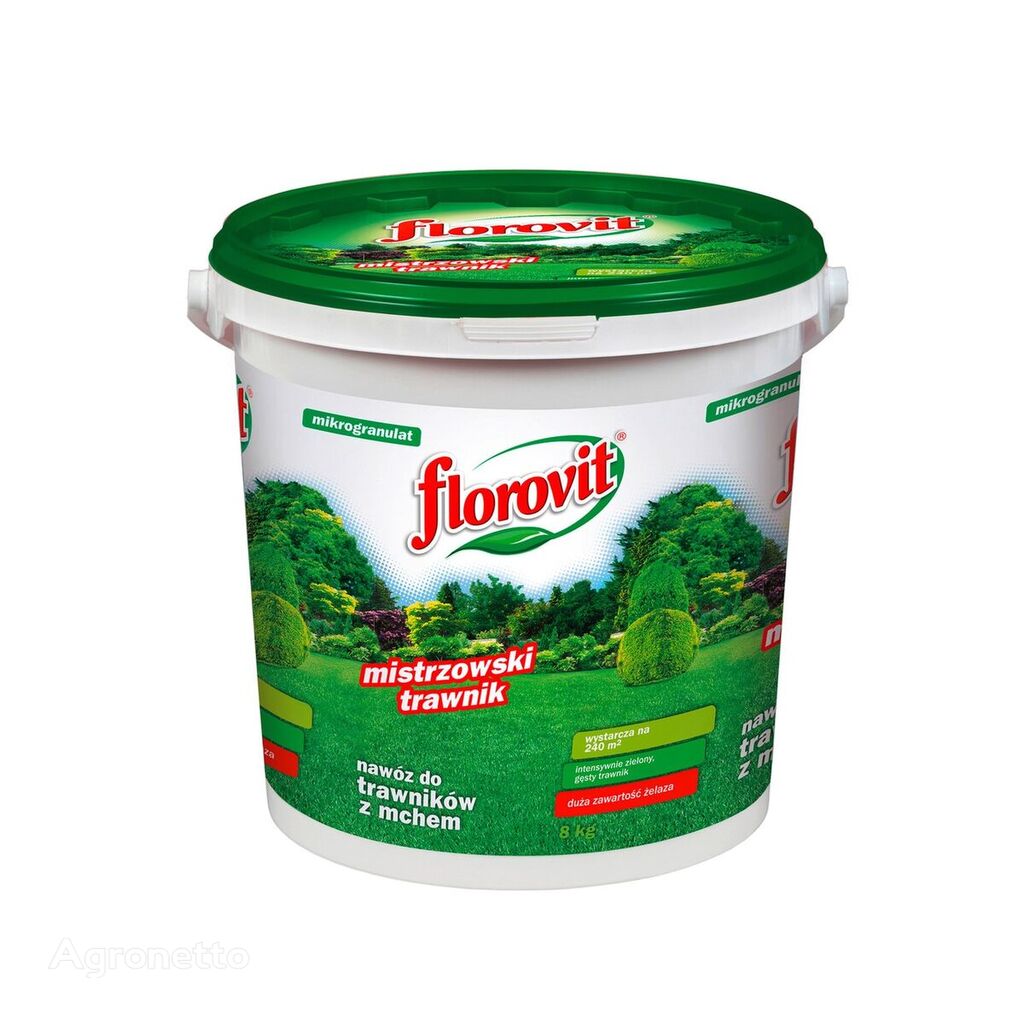 Florovit für Rasen mit Moos 8 kg