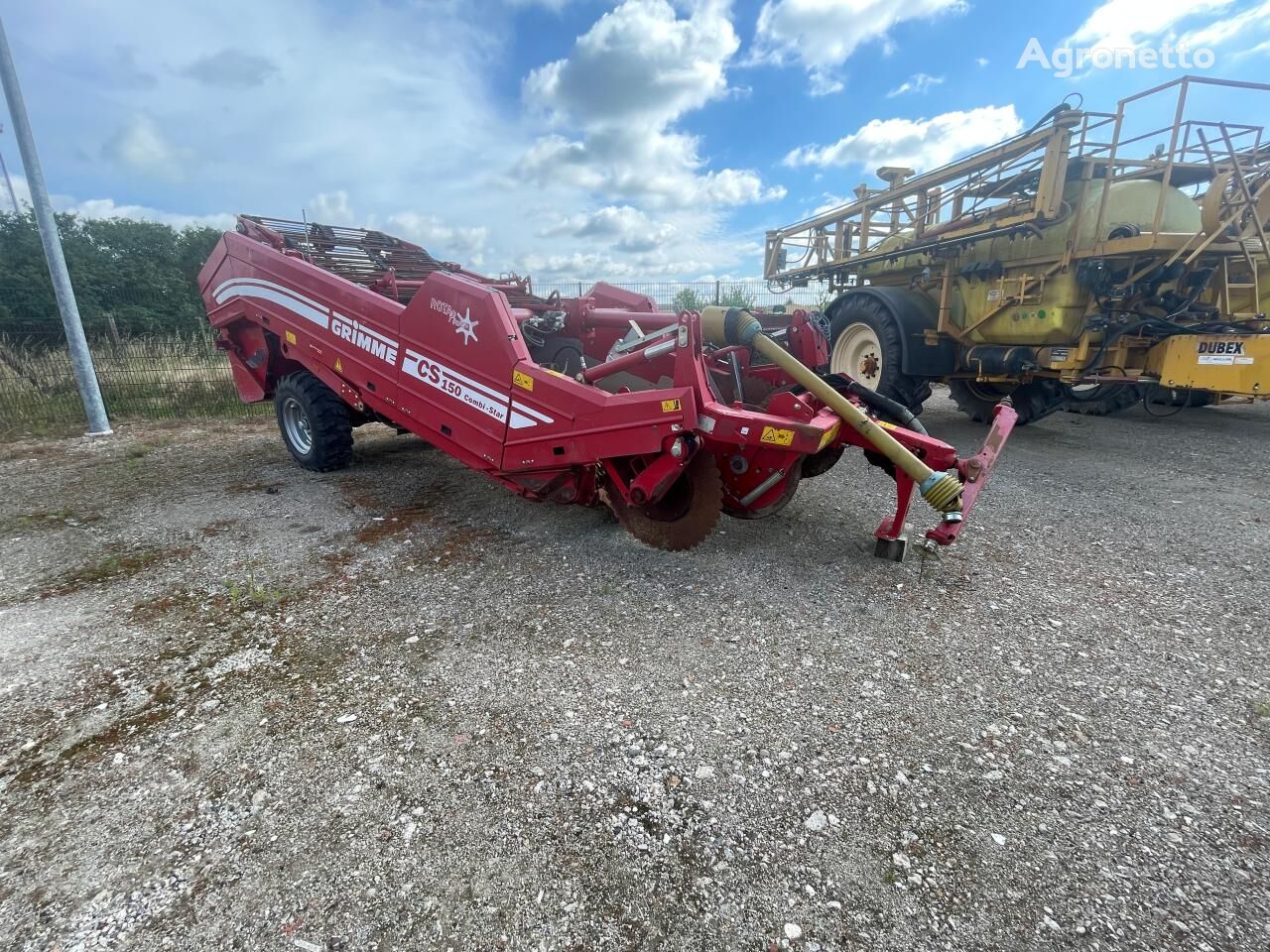 Grimme CS 150 Combistar Separierer Steinsammler