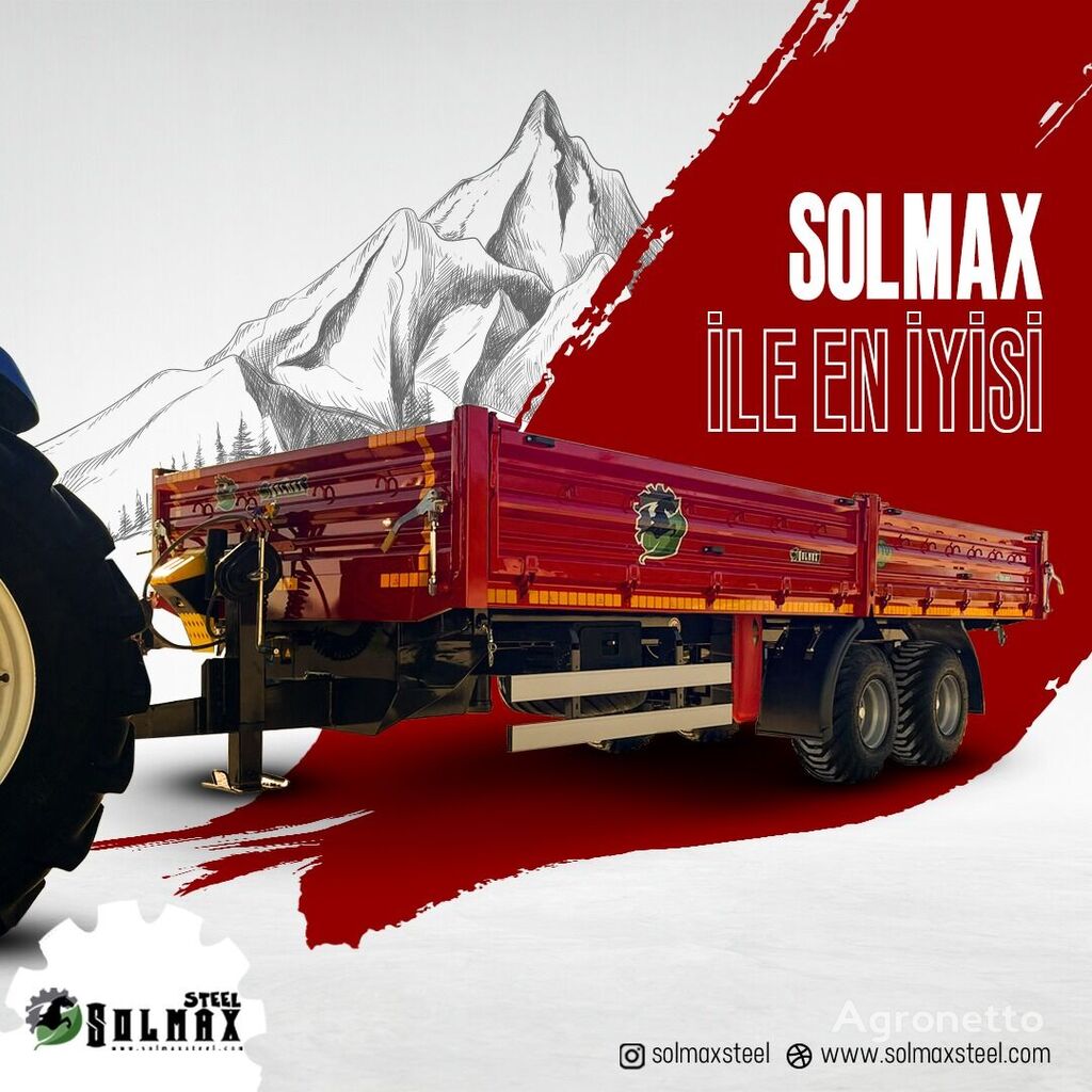 neuer Solmax Steel EVO 10/2-3 Traktoranhänger
